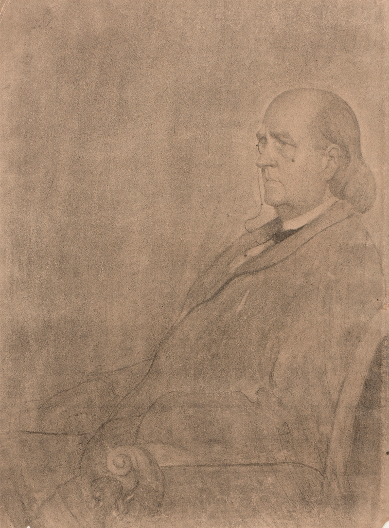 Portrait de Charles Marie Leconte de Lisle, 1893