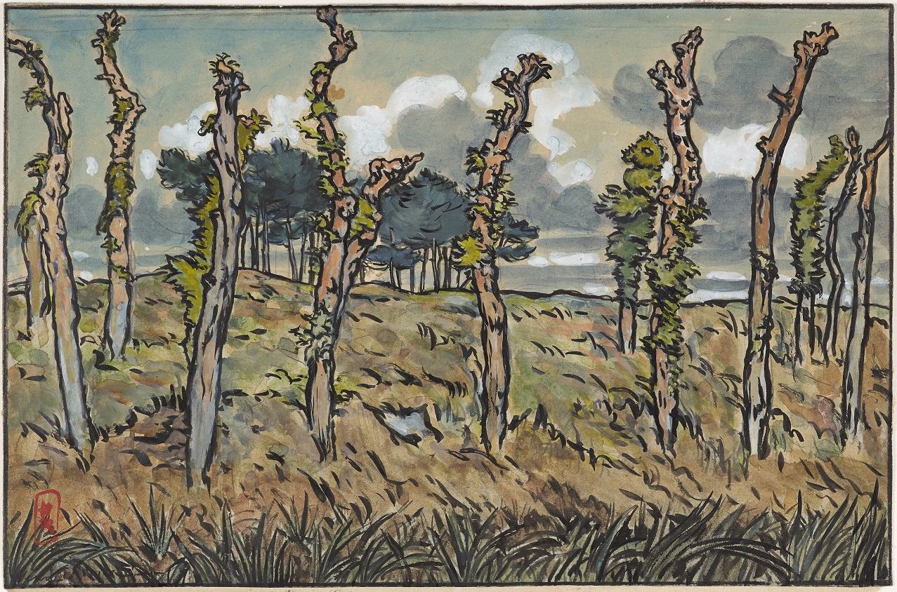 Les Chênes coupés de Penfoennec, 1893