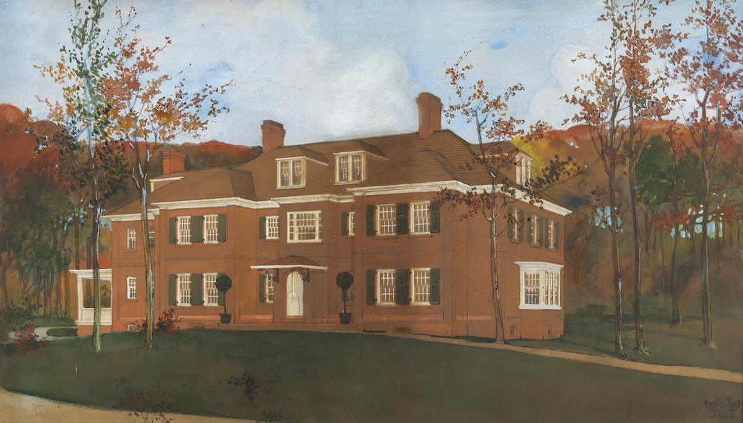 333 North Green Bay Road, Lake Forest, Illinois
Projet architectural pour la résidence de Fredrik Herman Gade, maire de Lake Forest.