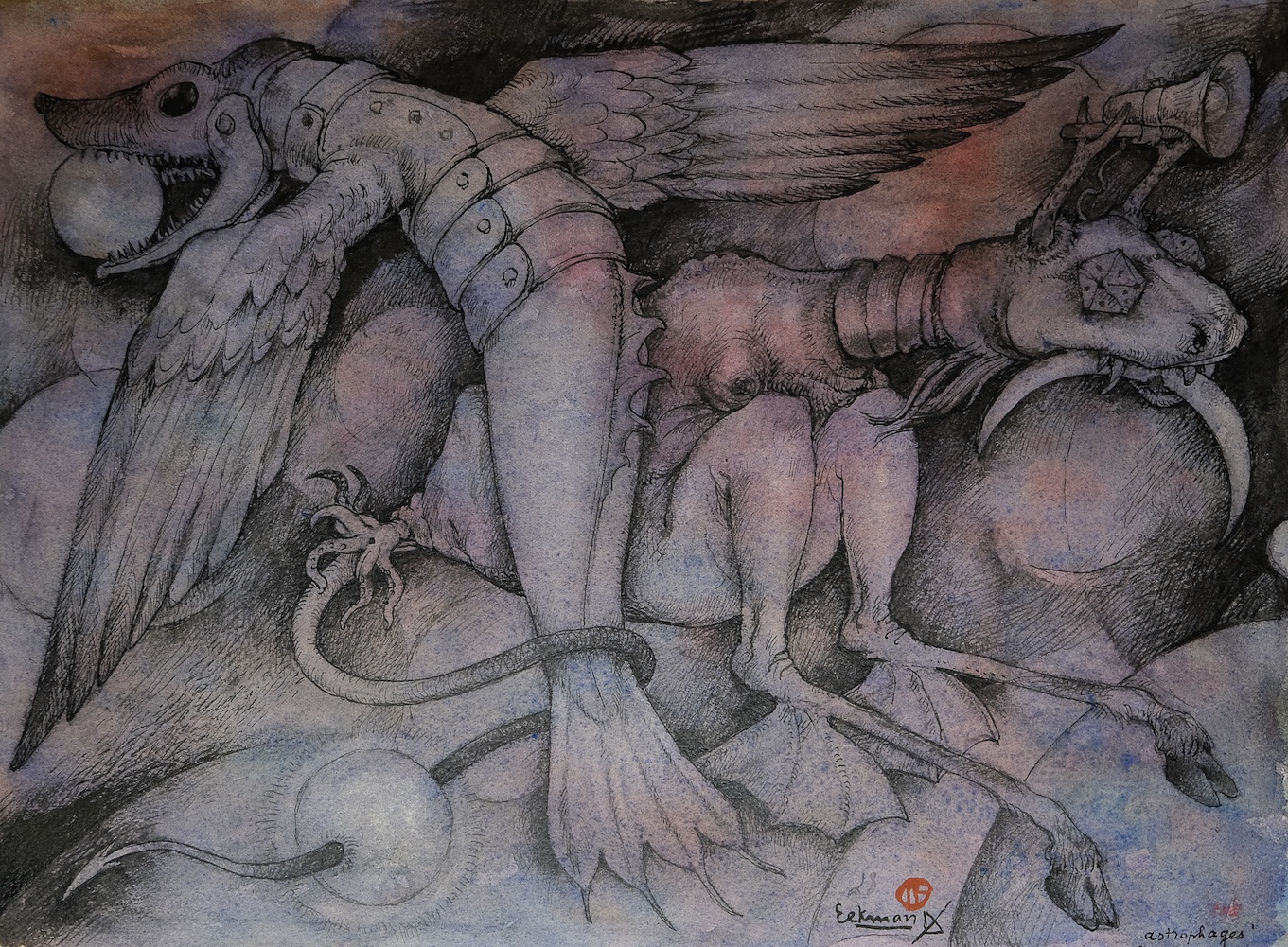 Les Astrophages, 1960