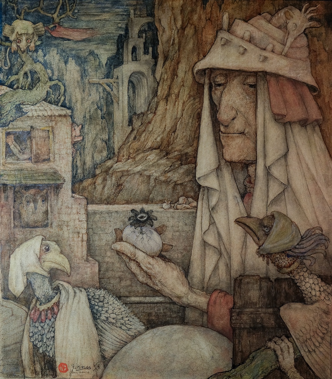 La Fleur noire, 1971