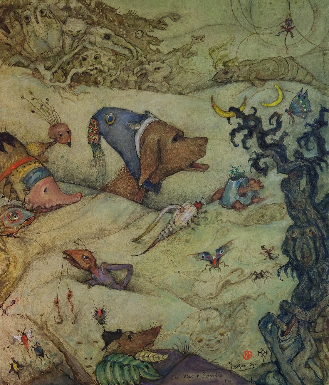 La Dune hant&eacute;e, 1973